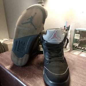 Air Jordan OG Retro 5 Black Matallic